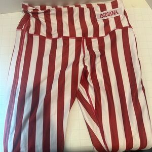 IU striped leggings